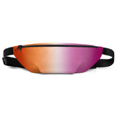 Lesbian Pride Ombre Crossbody Belt Bag  PRIDE MODE
